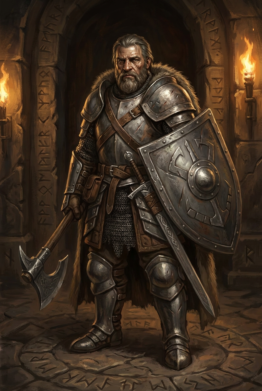 Korgan Ironfoot (Equipped)